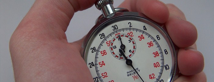 BREAKING THE EIGHTEEN MINUTE RULE